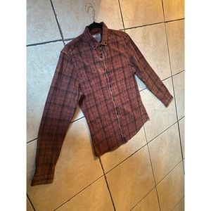 ASOS MENS SLIM STRETCH ACID WASH SHIRT